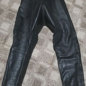 Leather pants